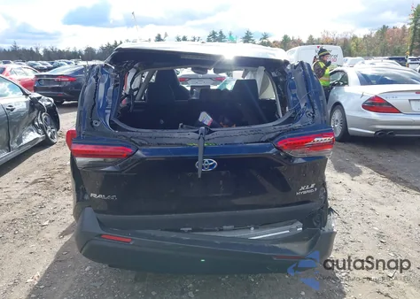 2020 Toyota Rav4 Hybrid Xle from USA, damaged, VIN 2T3RWRFV6LW091160
